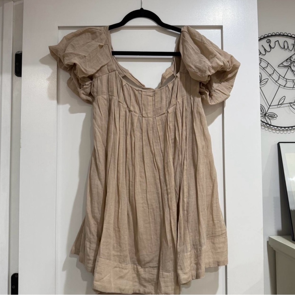 Free People Bubble Sleeve Dress